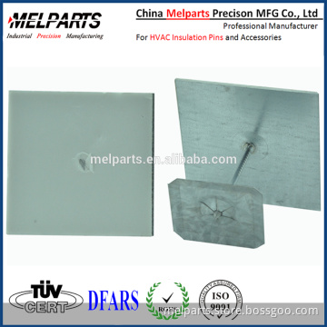 Mild steel self stick pins
